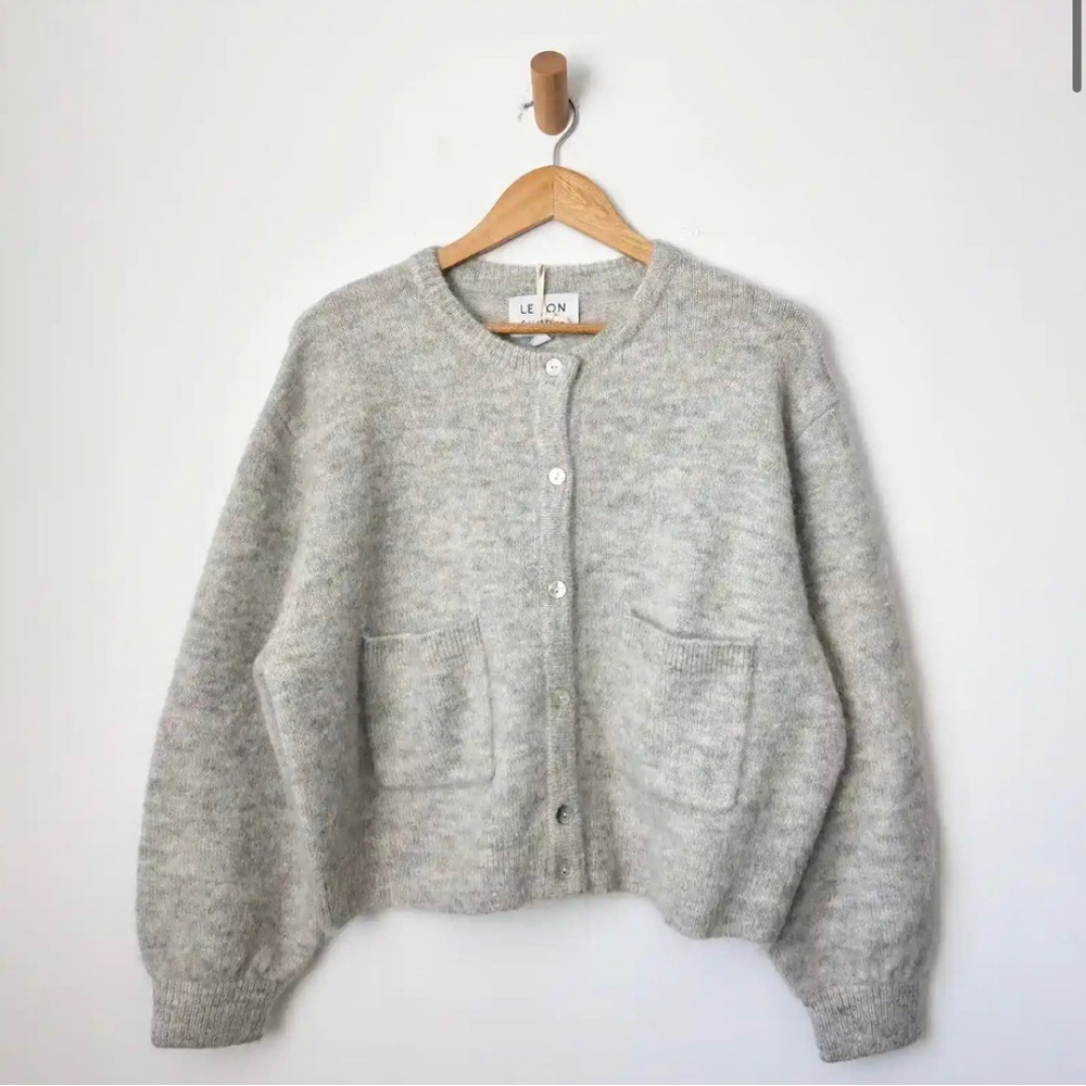 Le Bon Shoppe Amelie wool/alpaca cardigan 🩶